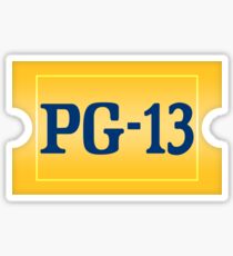 PG-13 Sticker