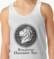 Stratton Oakmont T-Shirt Wolf der Wall Street T-Shirt Jordanien Belfort Ludes T-Shirt Film Kult-Geschenk Martin Scorsese ihn ihr Logo Stock Market Tanktop für Männer