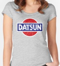 Datson - retro Women's Fitted Scoop T-Shirt