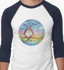 Totoro 3 Men's Baseball ¾ T-Shirt