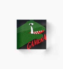 Gamera - Black Acrylic Block