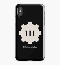 Vault 111 Logo iPhone Case