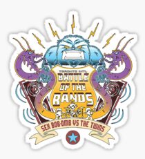 Scott Pilgrim - Battle of the Bands Sticker