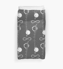 Commander Tattoo - White Design Duvet Cover