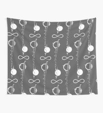Commander Tattoo - White Design Wall Tapestry