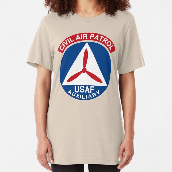 Civil Air Patrol Emblem Slim Fit T-Shirt