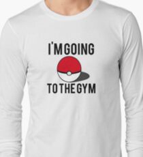 Camiseta de manga larga Pokemon yendo al gimnasio