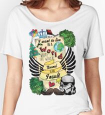 I Want to Live in a World Where the Word Normal is an Insult Women's Relaxed Fit T-Shirt