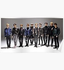 Full Band Exo Poster