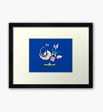 Gyarados 2.0 Framed Print