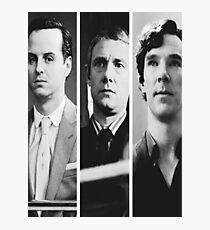 Sherlock - Jim Moriarty, John Watson, Sherlock Holmes Photographic Print