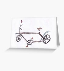 Bycicle. Greeting Card