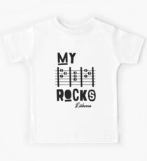 My -D-A-D- Rocks! By lilterra.com Kids Tee