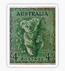 "1937 Australia Koala Stamp" Sticker