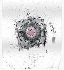Portal inspirierte Kunst Poster