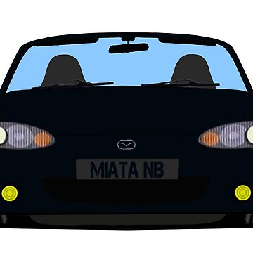 Black Mica NB Miata Roadster | Duffle Bag