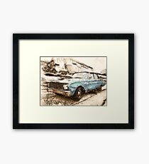 Car collectors Framed Print