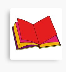 Book Canvas Print