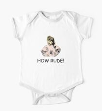 HOW RUDE! One Piece - Short Sleeve