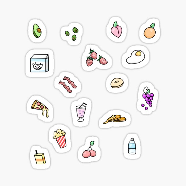 Food Stickers Redbubble