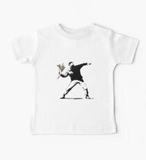Flower Thrower - Banksy Baby Tee