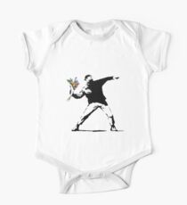 Flower Thrower - Banksy One Piece - Short Sleeve