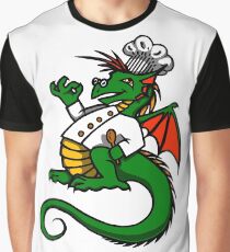 Chef Dragon Graphic T-Shirt