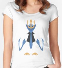 Slightly Inverted Minimalistic Empoleon Women's Fitted Scoop T-Shirt