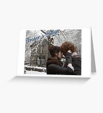 Outlander/Jamie & Claire on Fraser's Ridge Greeting Card