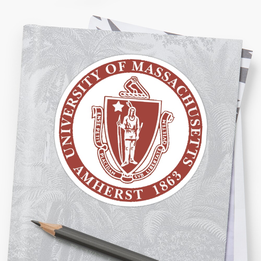 "Umass Amherst Seal" Stickers by newyorksydy | Redbubble