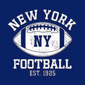 Vintage New York Football Team Retro NY Giants Goalline Sport Essential T- Shirt for Sale by UioniTaomis