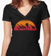 Scout Herd Women's Fitted V-Neck T-Shirt