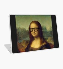 Hipster Glasses Mona Lisa - Leonardo da Vinci Laptop Skin