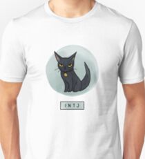 MBTI Cats: INTJ Unisex T-Shirt