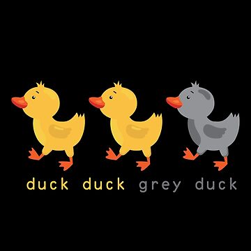 MN Duck, Duck, Grey Duck Sticker