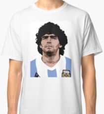 Maradona - best soccer player Classic T-Shirt