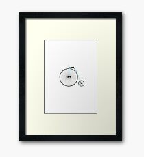 Penny Farthing Framed Print