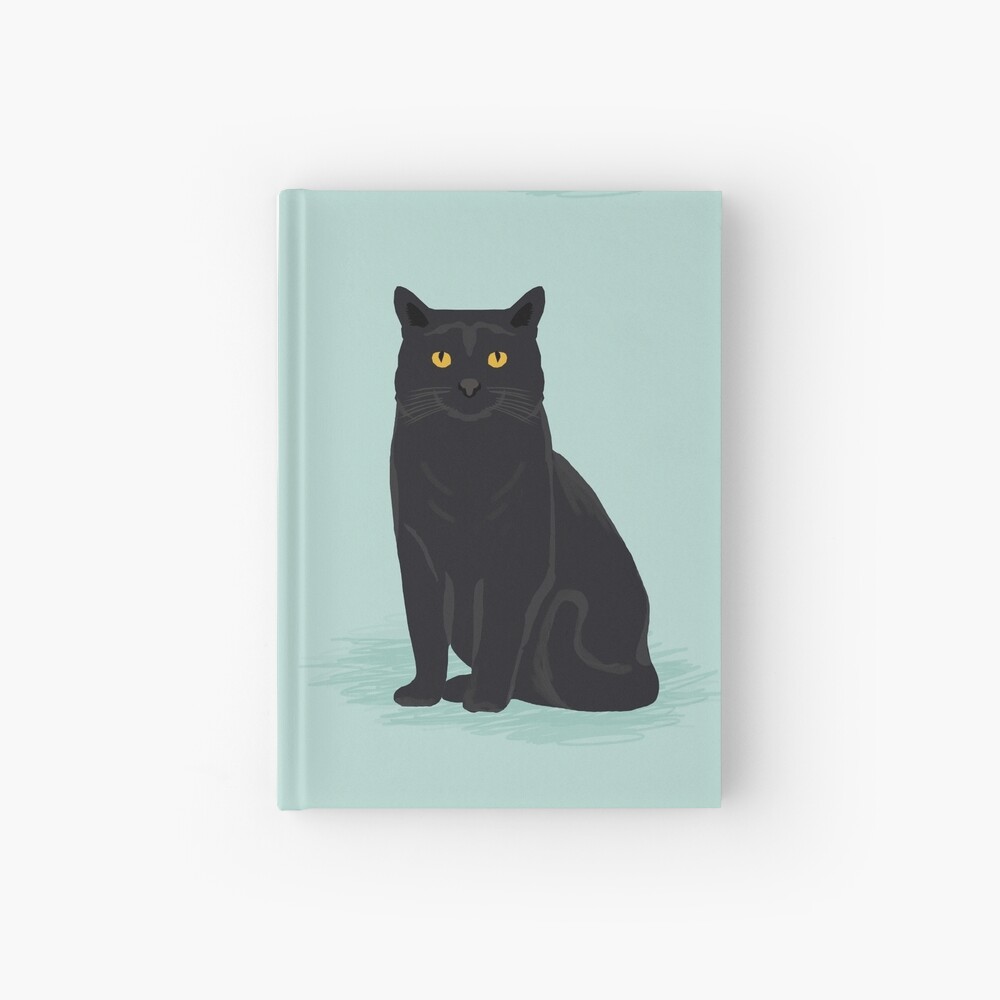 Black Cat Pastel Mint Cat Breed Cat Lady Gifts Customizable Pet