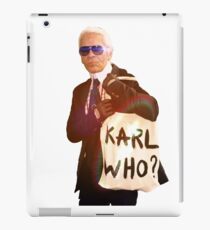 Karl Lagerfeld- Karl who iPad Case/Skin