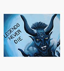 Legends Never Die Photographic Print