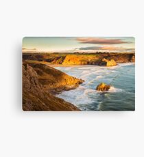 Three Cliffs Bay, Gower Canvas Print