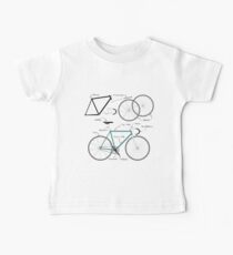 Fixie Bike anatomy Baby Tee