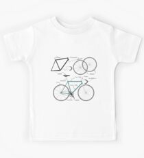 Fixie Bike Anatomie Kinder T-Shirt