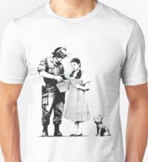 Banksy- Police Searching Dorthy Unisex T-Shirt