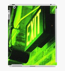 Exit iPad Case/Skin