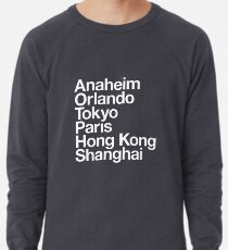 6 Magical Cities Lightweight Sweatshirt