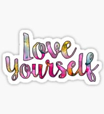 Love Yourself Sticker