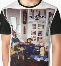 Haruko & Mamimi (Flcl) Grafik T-Shirt