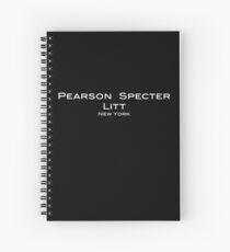 Suits Pearson Specter Litt Logo Spiral Notebook