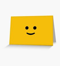 Lego man design Greeting Card